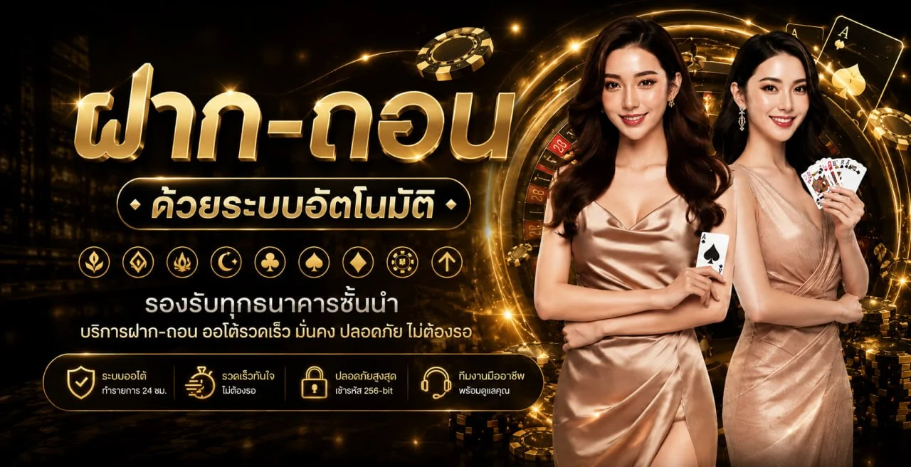 แบนเนอร์ The MGM Club คาสิโนออนไลน์ สล็อต กีฬา หวย